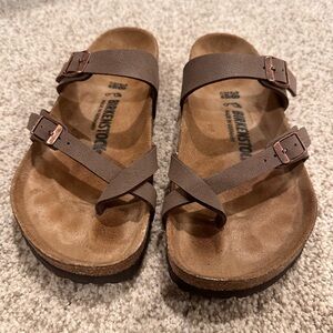Birkenstock *Like New* Mayari Birko-Flor, Brown Sandal